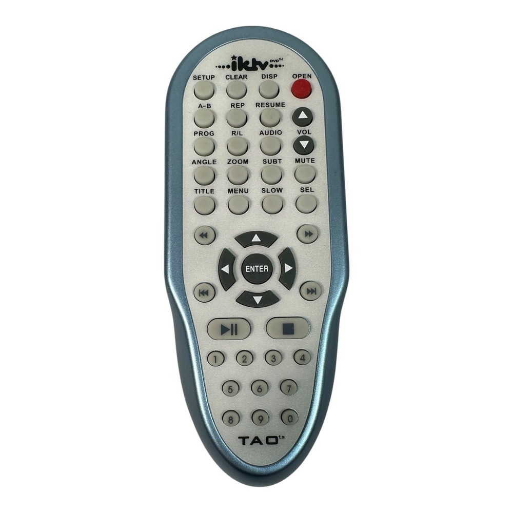 Iluv i1900 DVD Player‎ Remote Control Blue Tested Working